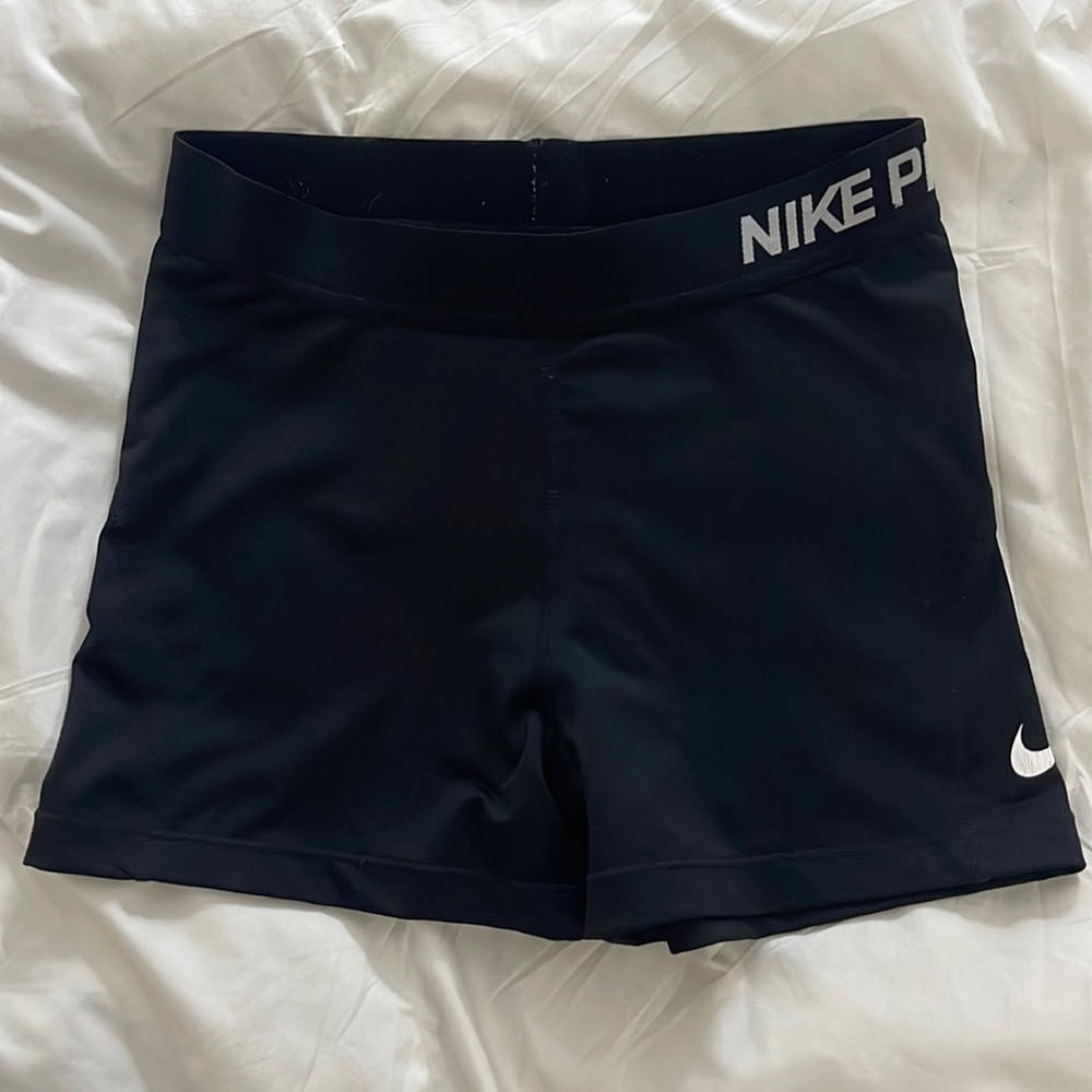 Women’s Black Nike Pro Workout Shorts